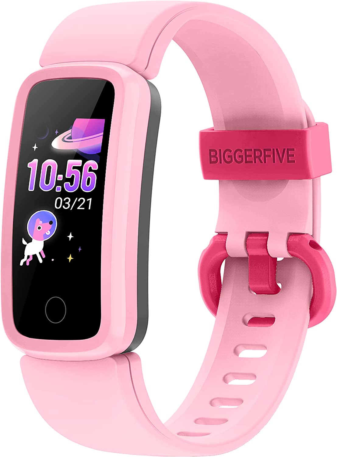 Vigor Kids Fitness Tracker for Girls Boys Ages 5-15, Kids Watch with IP68 Waterproof, Pedometer, Kids Activity Tracker with Heart Rate Sleep Monitor, Calorie Step Counter Watch